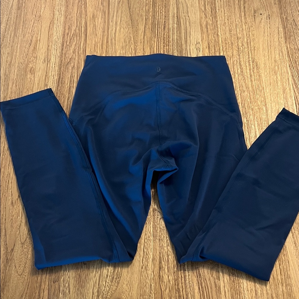 Lululemon Navy Instill leggings 25”